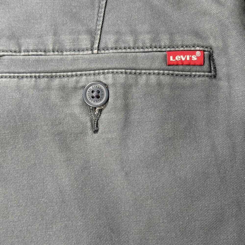 Levi's Chino Mens 29x32 (32x31) Xx Standard Tapered Chino Pants Dark Slate - Picture 3 of 7